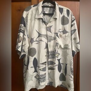 Tommy Bahama Relax Short Sleeve Shirt- Men’s Size Large